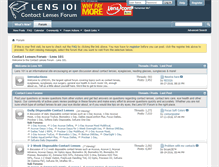 Tablet Screenshot of lens101.com